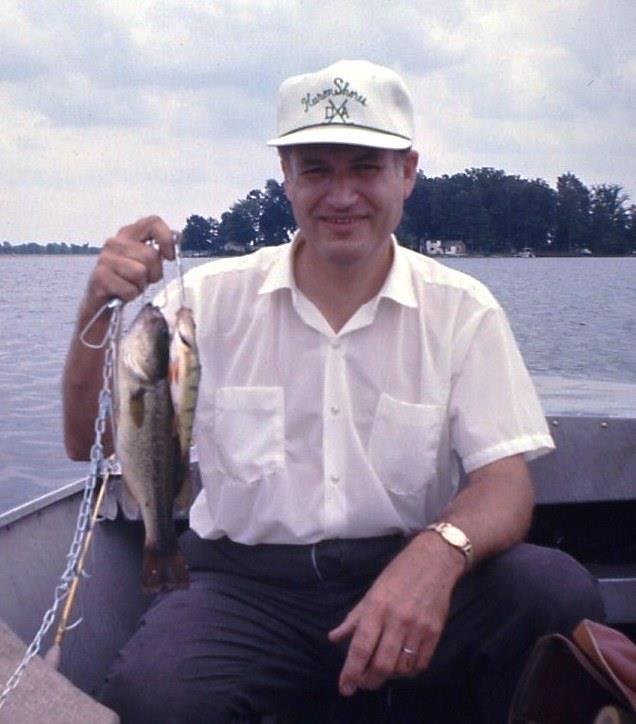 My dad and me fishing. Love you, Pops!!