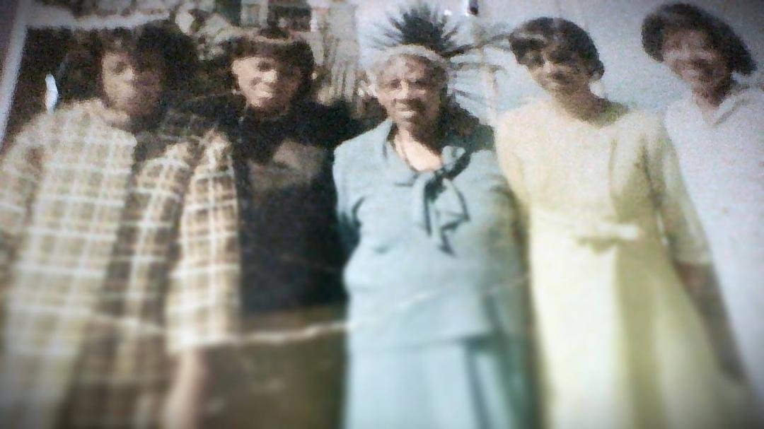 Mother and daughters