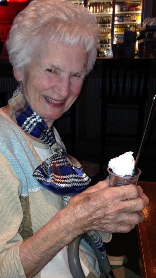 Celebrating with the birthday girl! My mom turned 86 years young today!