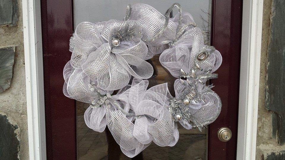 Wreath for back door