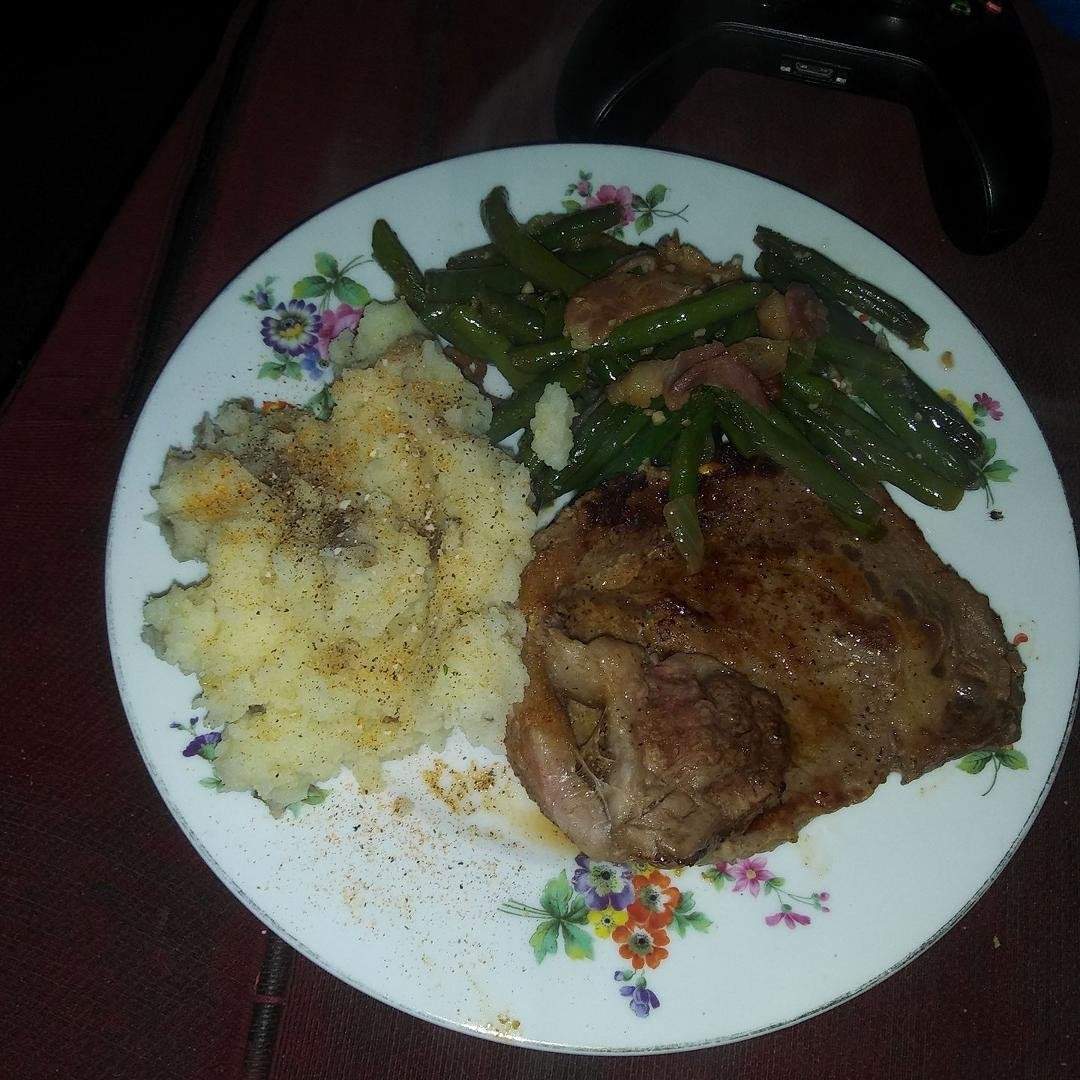My last dinner for 2016 cooked by my eldest rayanne