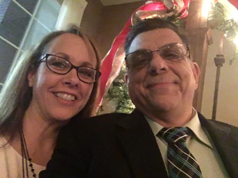 On a date with my squeeze .....
At her employers Christmas Party