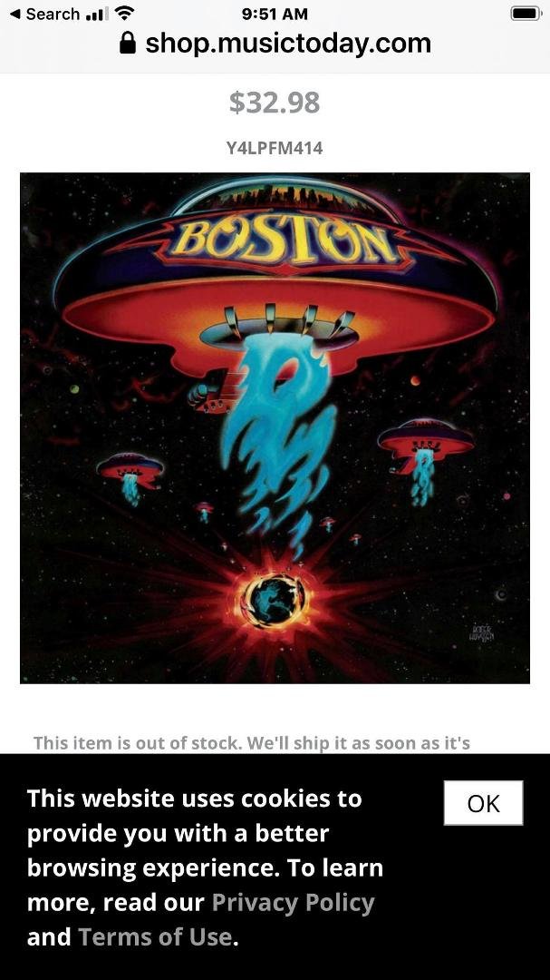 Day 20 I was nominated by my friend Stewart Siewert to post 20 albums in 20 days. Albums that define you. Albums that touch your soul. Albums that are part of your DNA.
I have been asked to post the album cover, no explanat