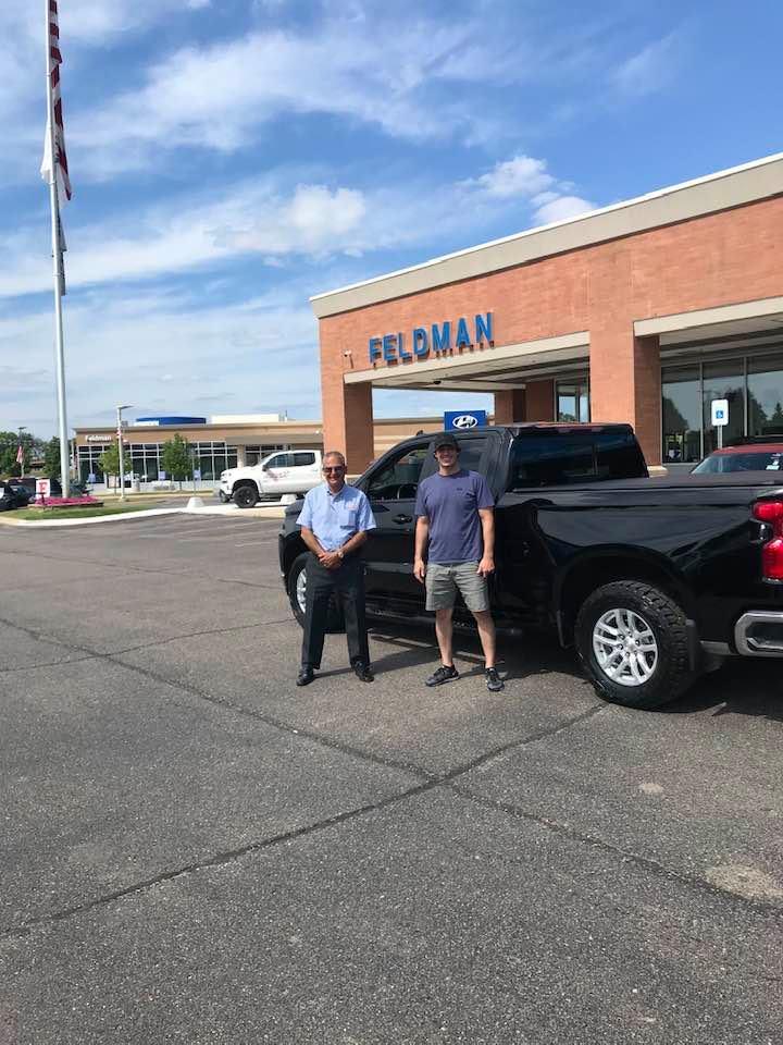 CONGRATS TO J MADIAS ON HIS PURCHASE OF A 2019 CHEVY SILVERADO COME SEE ME AT FELDMAN CHEVROLET IN NEW HUDSON FOR YOUR FELDMAN DEAL!