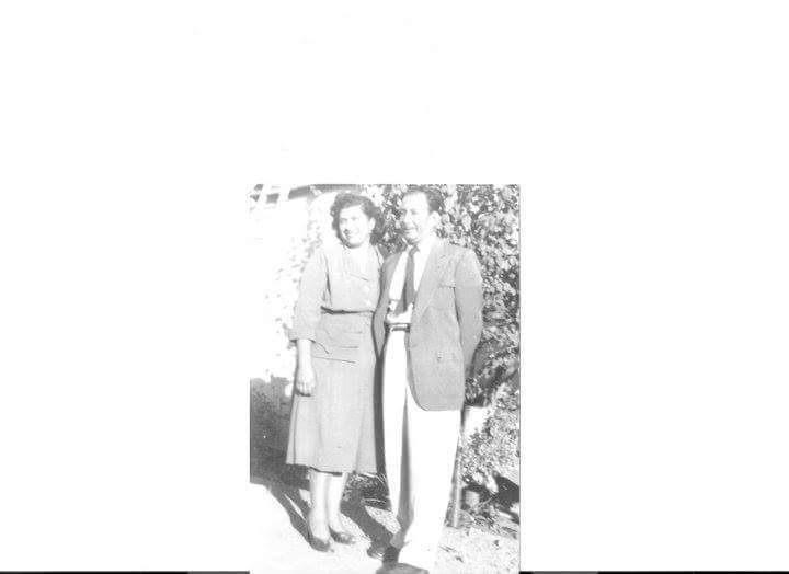My handsome Daddy and beautiful Mom! Thinking of you today and everyday, Daddy!