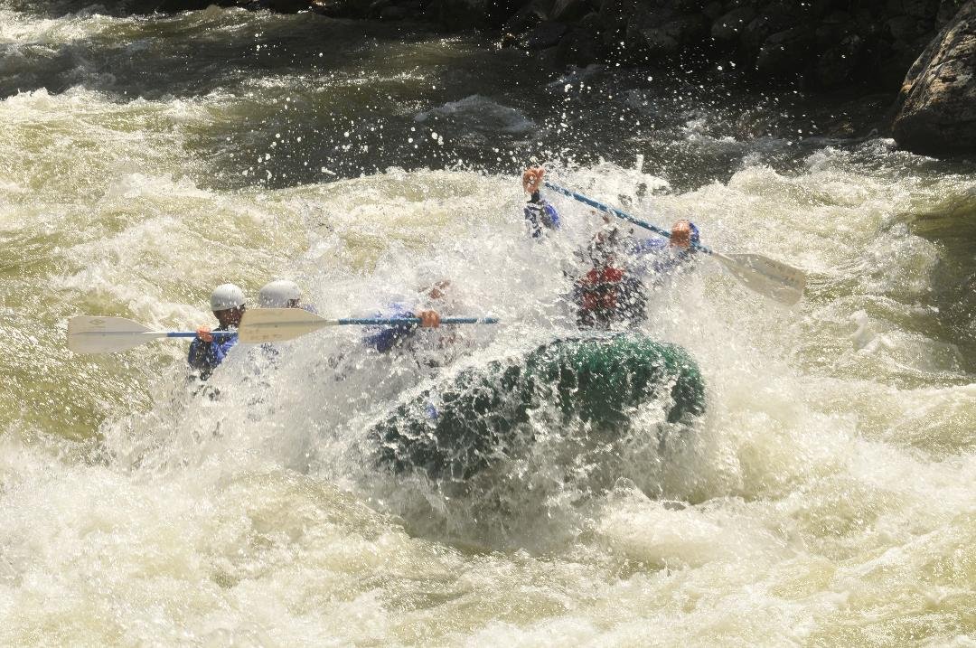 Gallatin River by Big Sky