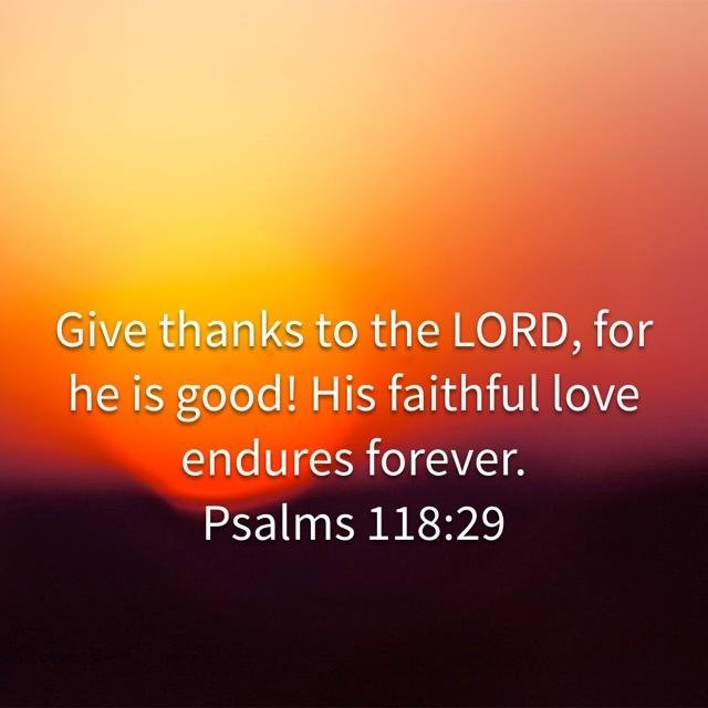 All the time God is good