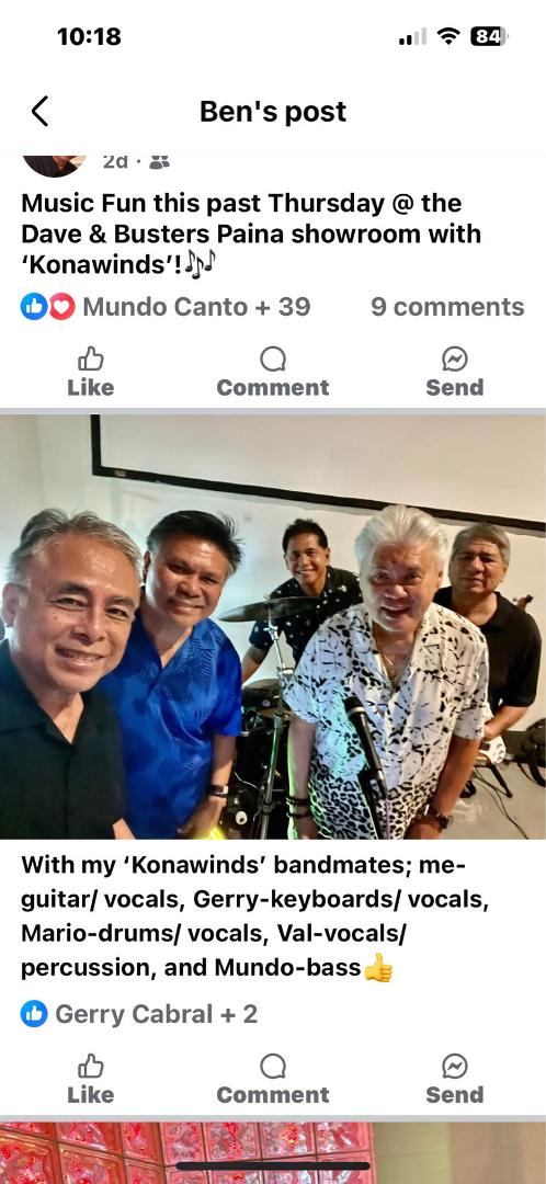 Val Cabral's album, Mobile uploads
