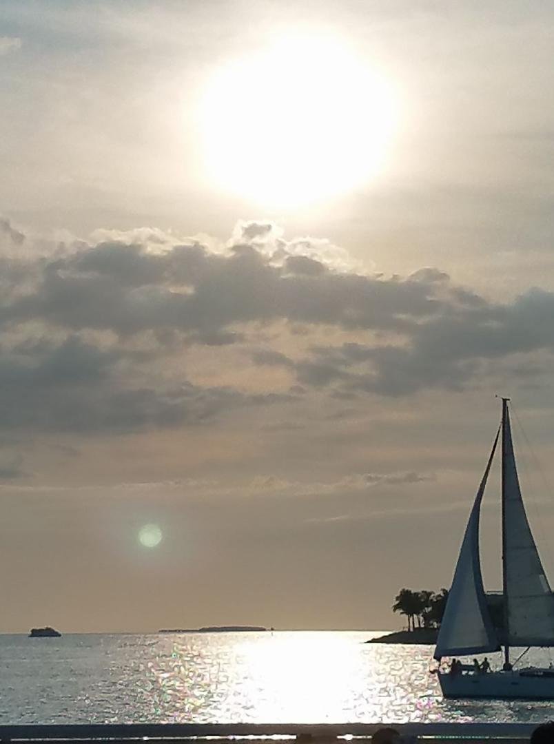 Sunset at Mallory Square, Key West!
