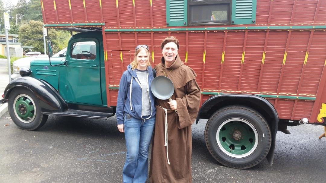 "Fryer" Tuck at the Occidental parade