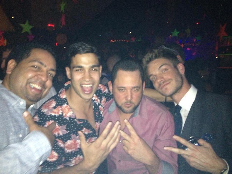 Last night @1oak With my family and good friends what a good time