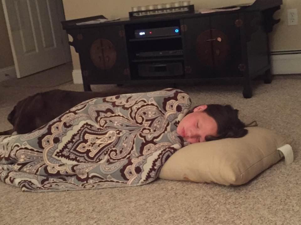 After a long fun day