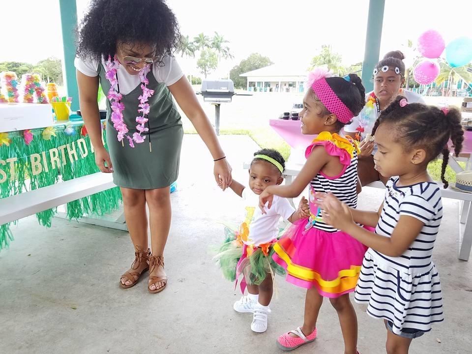 Alana's 1st birthday party.