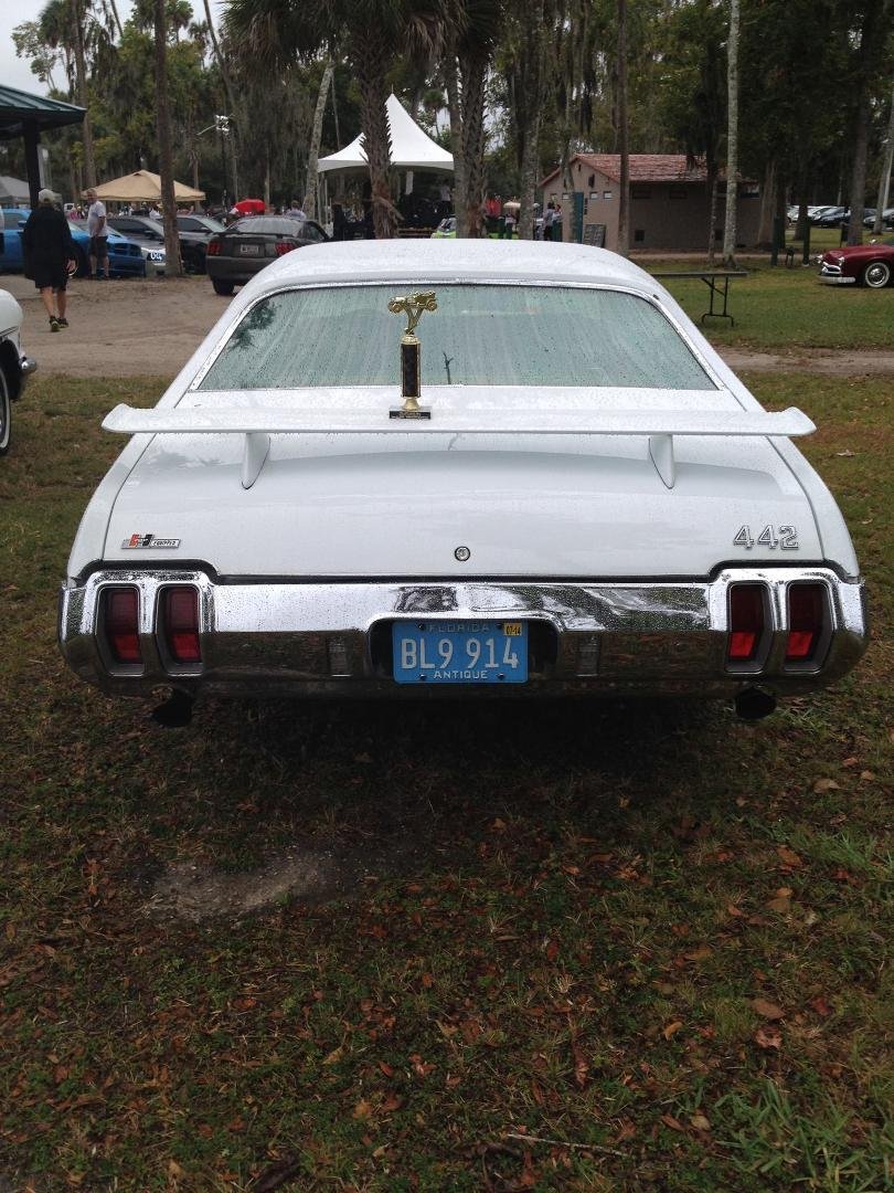 My 1970 Olds-442 W-30 takes another trophy for Team Pagano, this time at the Grillers Gone Wild South Daytona Backyard BBQ Festival on November 16, 2013 taking 3rd Place in the Antique Division.