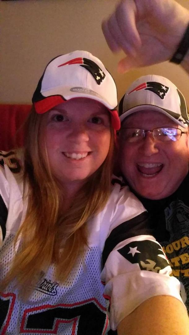 Ok Patriots fans, its time to get busy, stay focused and bring the hammer down on the Steelers to meet Atlanta in Houston.
This shout out goes to all our Patriots friends and family.
Oh Yeah!!!