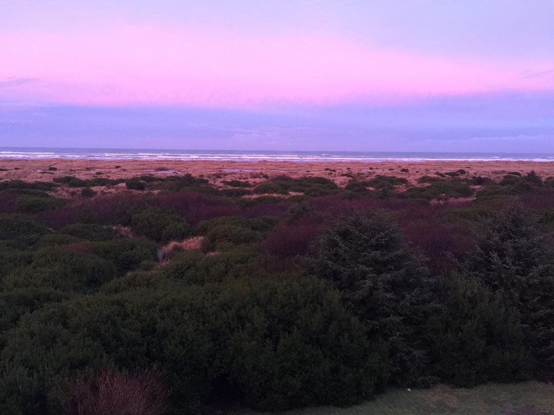 Red sky in morning. Sailors take warning