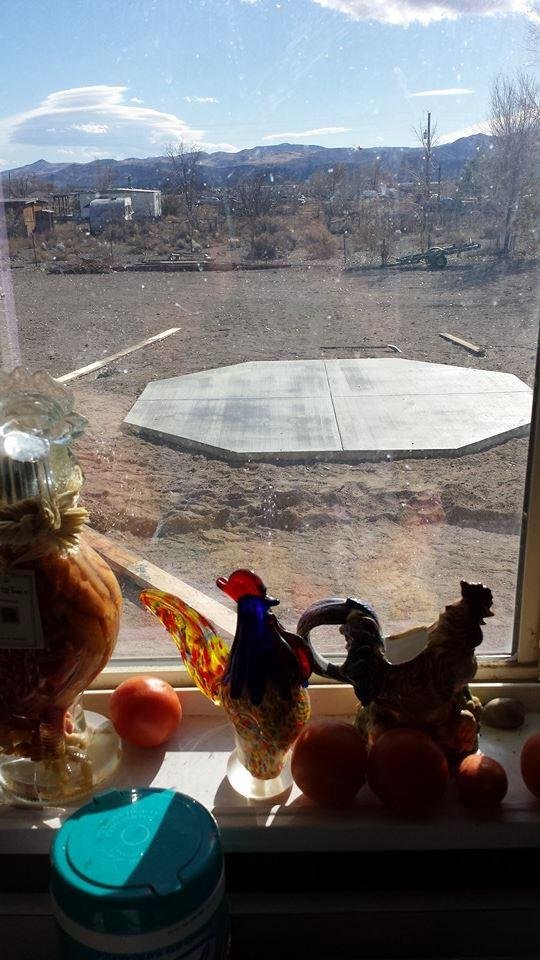 The new landing pad for the mother ship