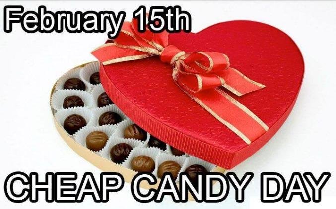 I haven't had much interest in Valentine's day for the last 13 years, but the day after? That's another thing entirely!