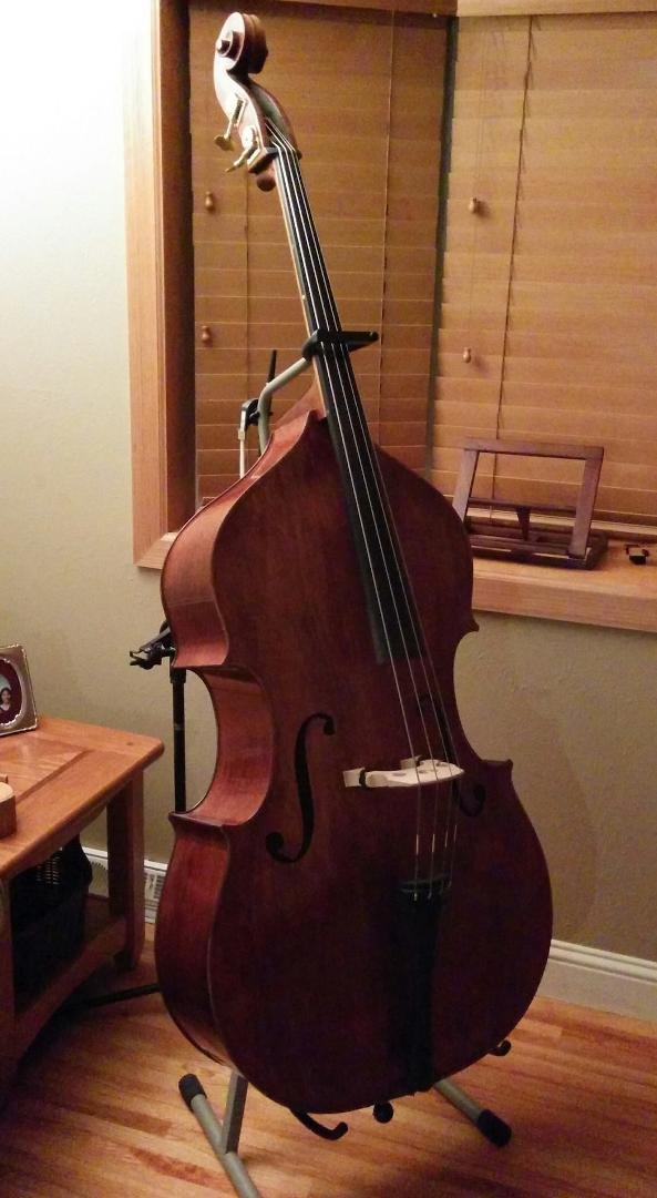 Just got her back! I figure the value of this bass just went up exponentially - since now I can tell people that it was on loan to the great Dave Ball! Glad you have your baby back Dave!