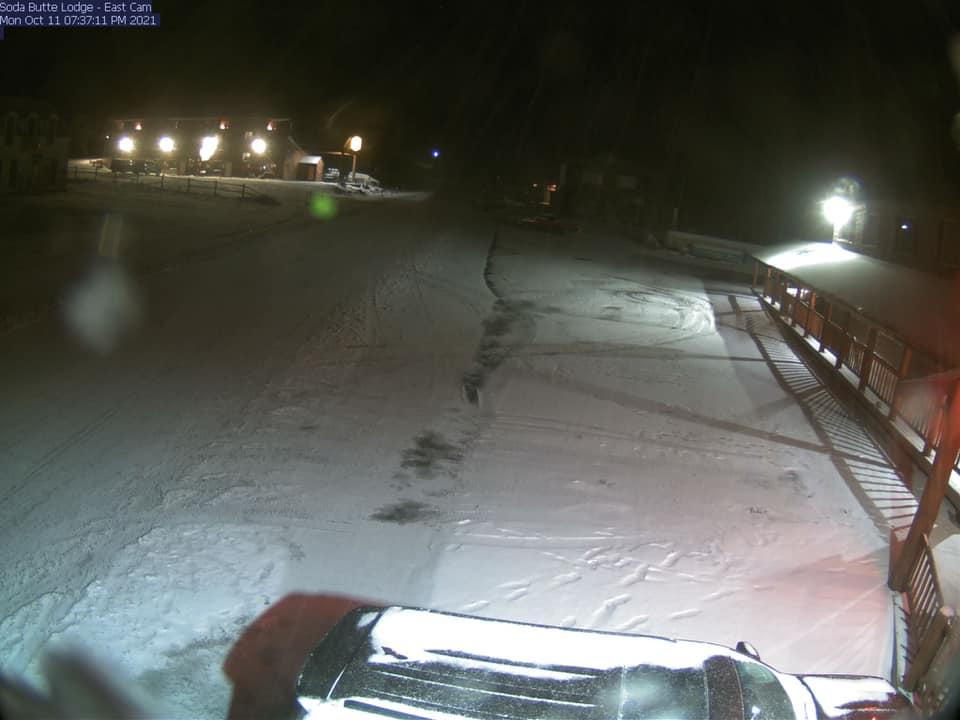 Sooooo, first sticking to the ground snow in Cooke City, MT today. For those familiar with the area around Yellowstone National Park there is snow on the ground in downtown Red Lodge, MT, on Red Lodge Mountain Ski Area and