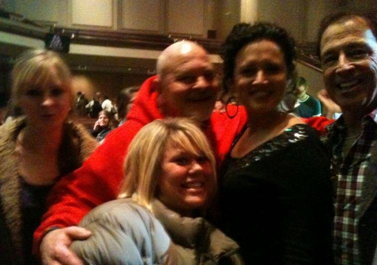 tonya at the concert in  Jonesboro