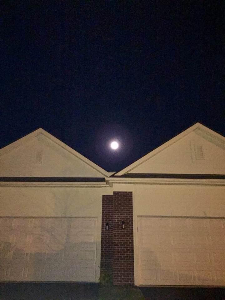 Super moon from New Albany, Ohio. So beautiful!