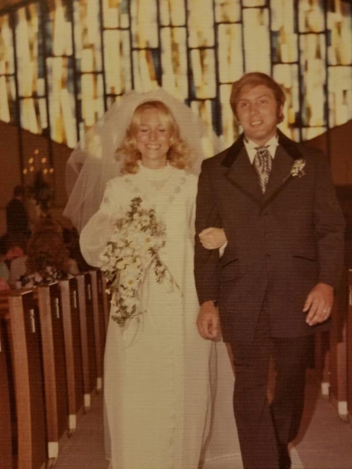 Happy Anniversary to my beautiful bride Barbara Blackwell Matasof 45 years and the love of my life!