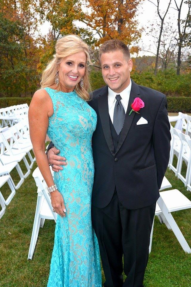 My handsome son Matthew and I