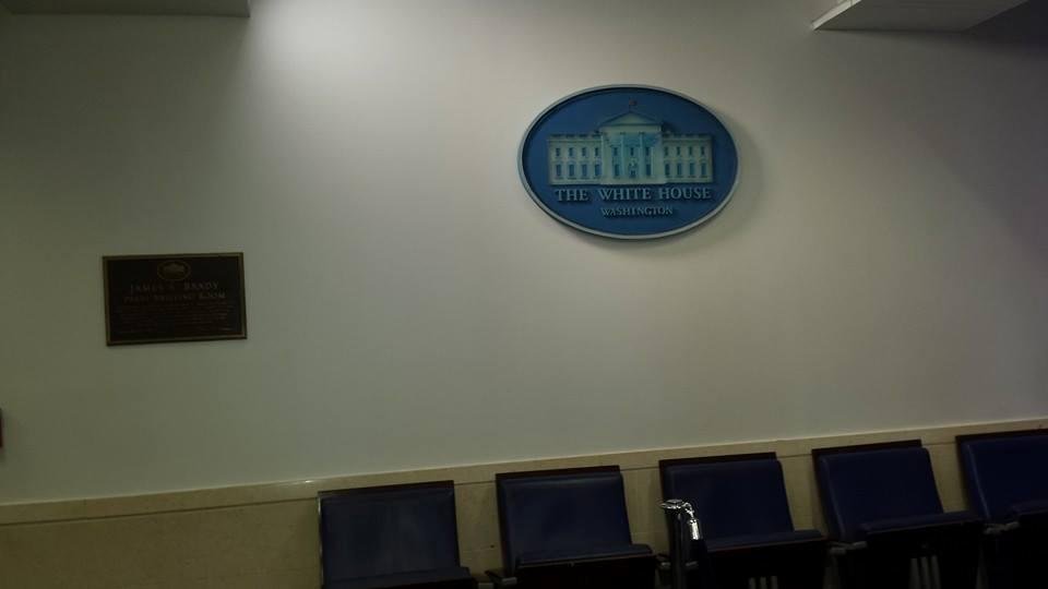 The White House Press Room.