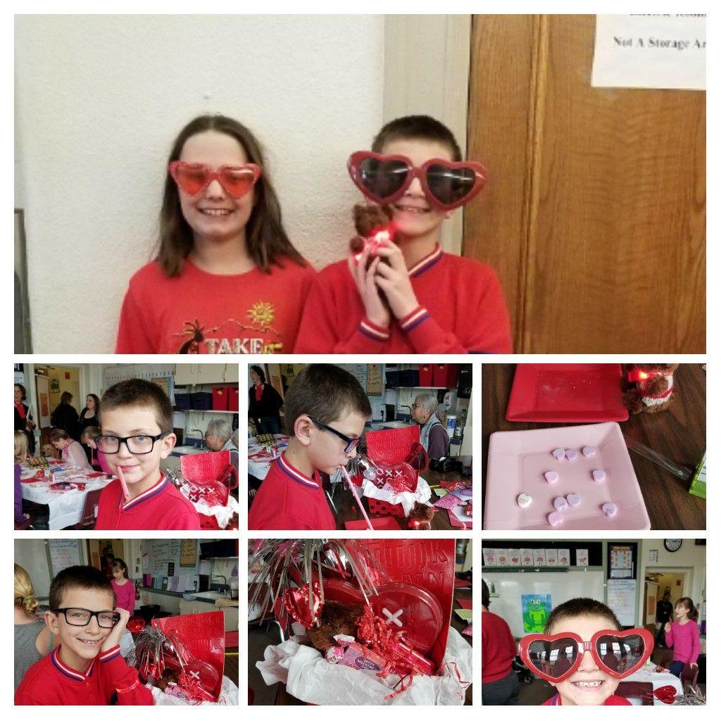Our little man's last Valentine's in elementary.  We love him so much! He's with his BFF