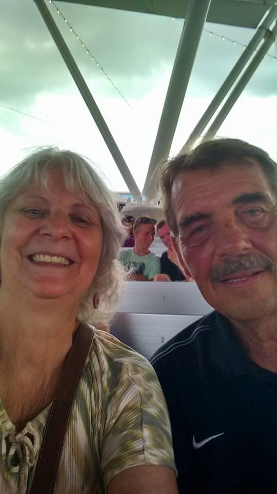 John and I at BMO Harris. Yes, I got him to come to summerfest.