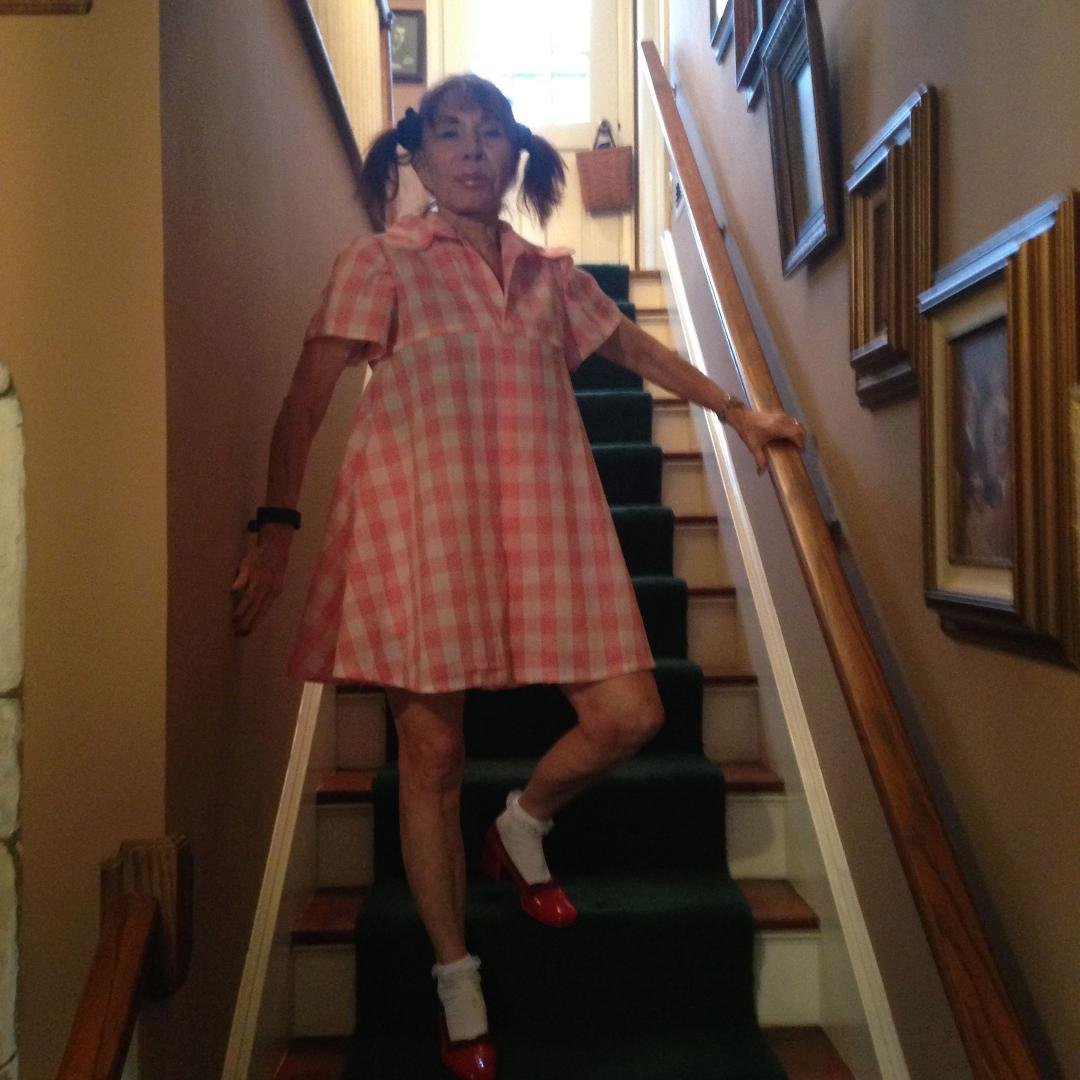 Here's Dorothy.  Take me back to Kansas!