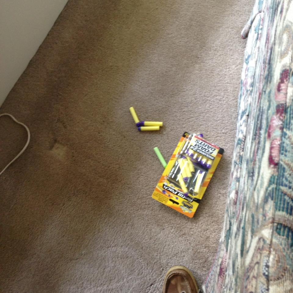 Grandkids ammo cache!!