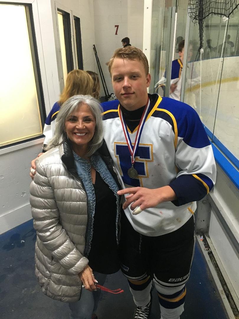 The State Champion and his Nana!