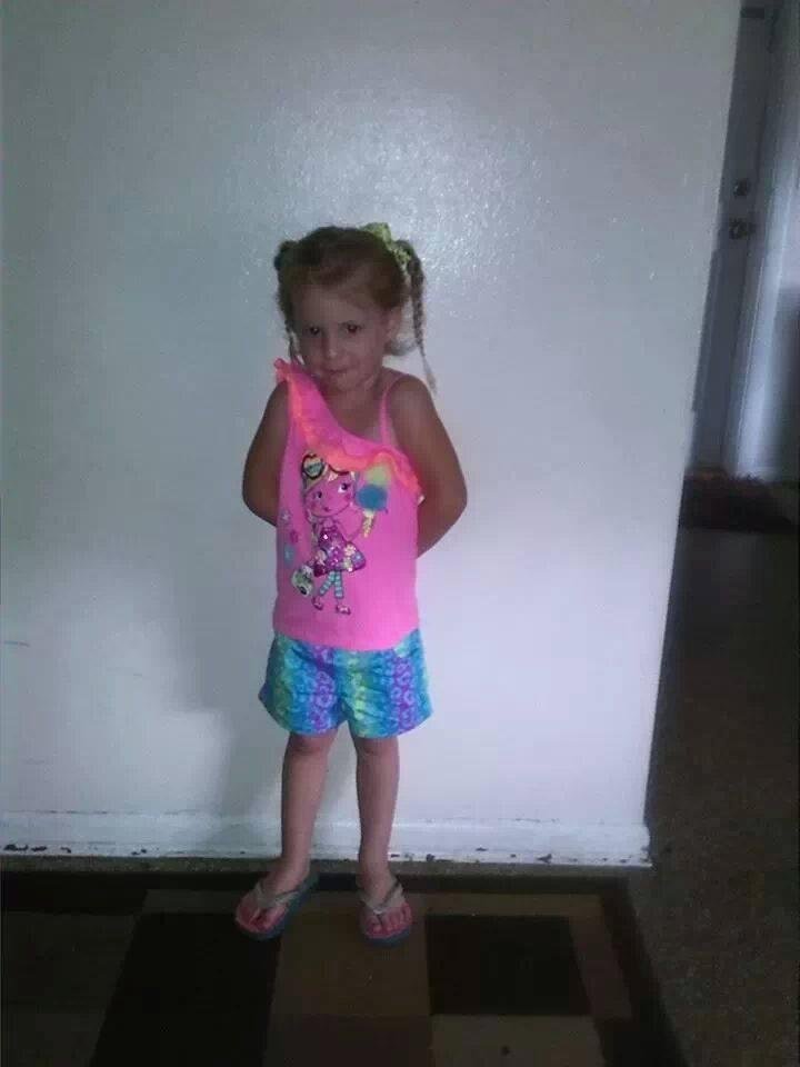 Our sweet granddaughter is 4 years old. She is pretty like her Mother Ciara Linsler and Grandmother Debbie Bottom. We love you all