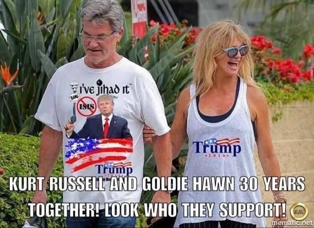 Great couple, good citizens, love their country, Dave supports
