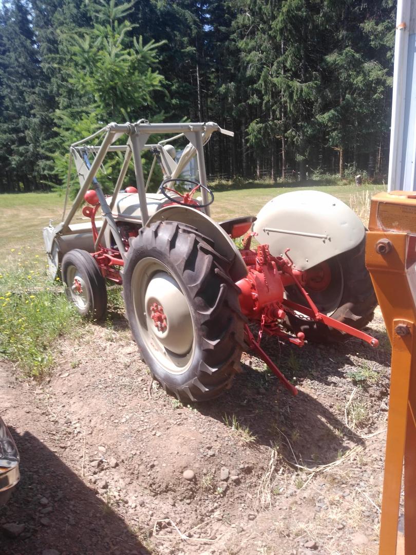 My new, 1951 Ford 8N tractor.