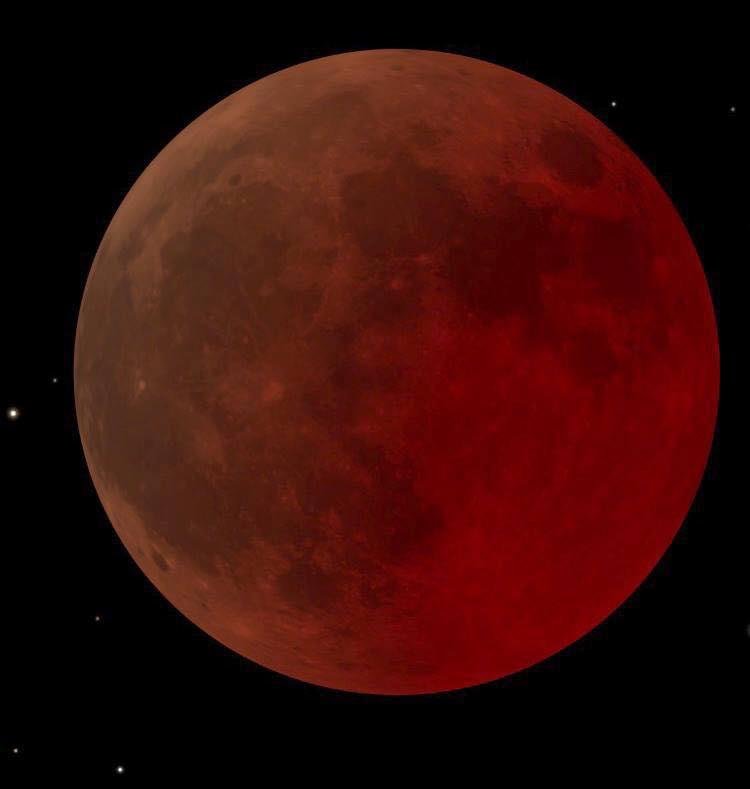 I was raptured last night at 12:00 am! The Blood moon!