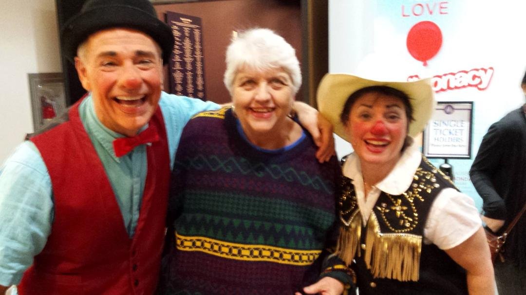 Lone Star Circus at Children's Theater Center....lots of laughs and family entertainment. Tickets were compliments of Foresters Fraternal Organization.