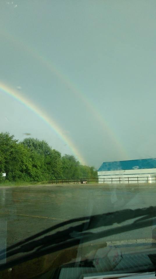 Double rainbow Peoria