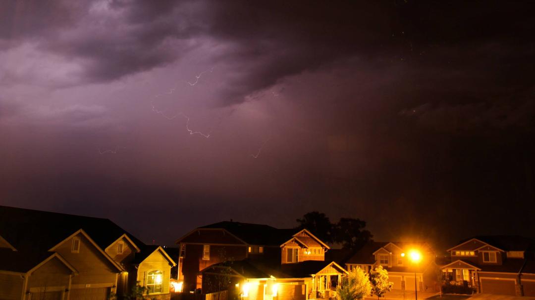 Patrick McDougle's album, Colorado - Moon, Sunset, Clouds, Lightning
