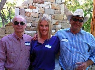 At Tapatio Springs fundraiser with Dr. Tiffany Horton & Alan Horton