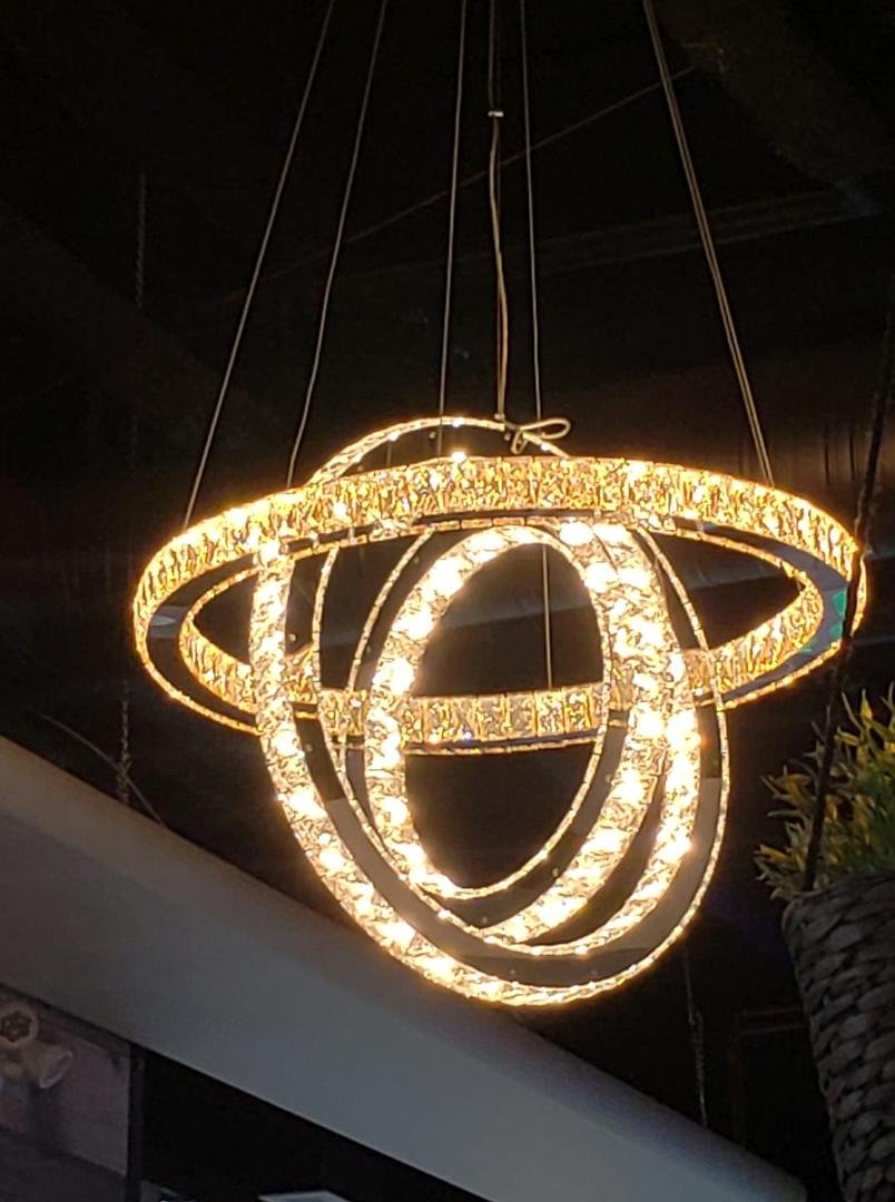 One of the chandeliers at iPho. First time here. Pretty impressed so far!