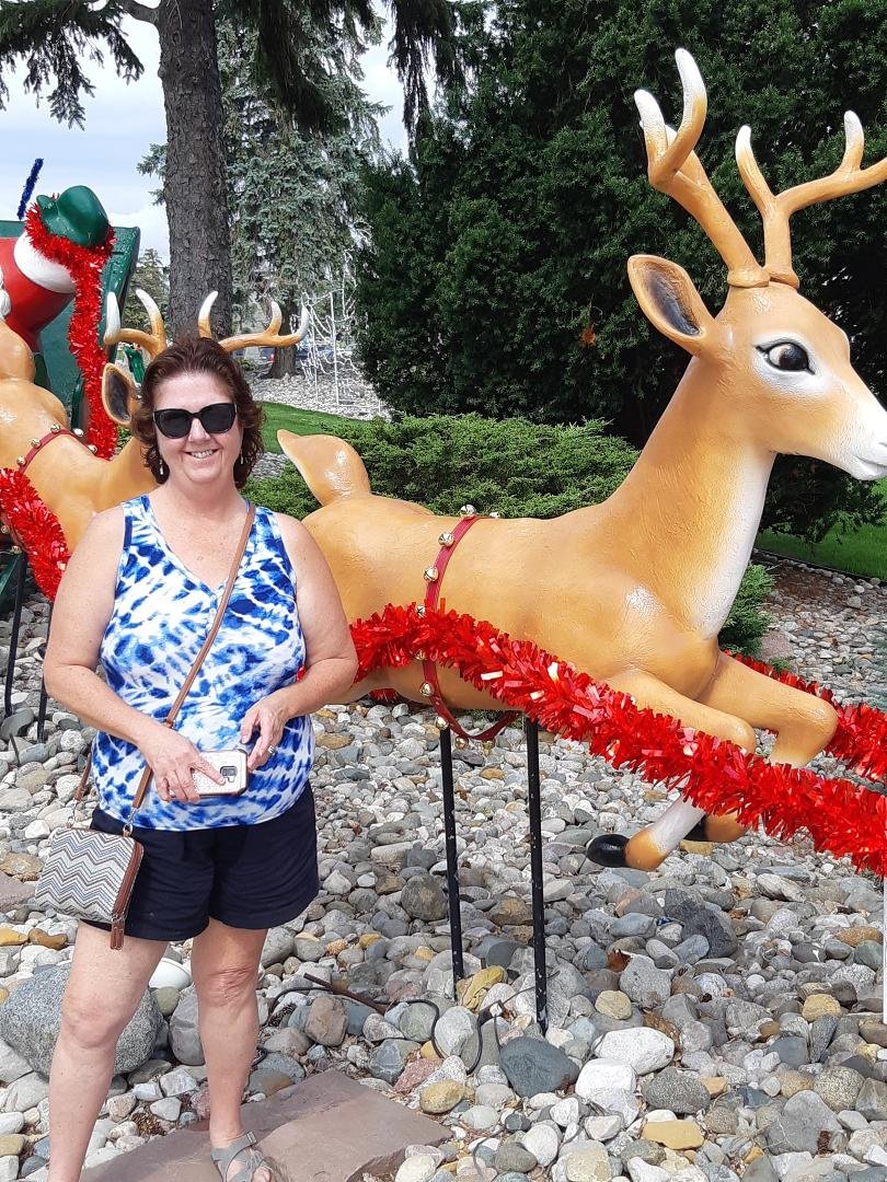 One of Santa's new elves at Bronner's