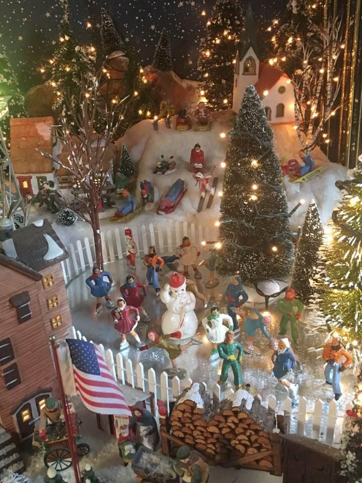 One more picture just redid my mountain for you fellow BHS friends most of the Lead people came from woolworths in the 50s