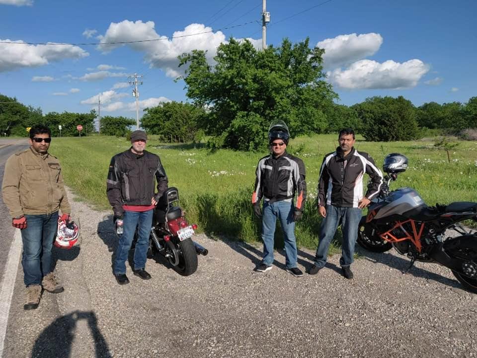 Riding around Van Alstyne. Get on your bikes and ride!