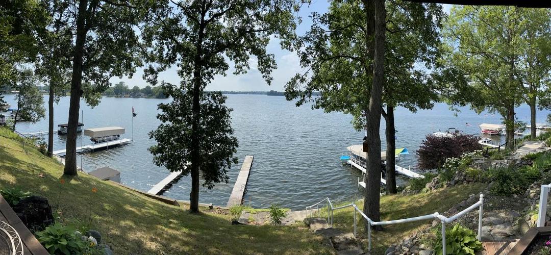 Back home again. This is our new view fir the next few weeks. It’s different but nice, we’ll still have the old one too. Life is good!