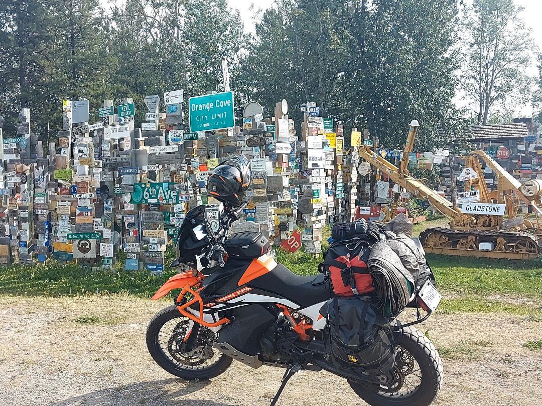 Making my way North