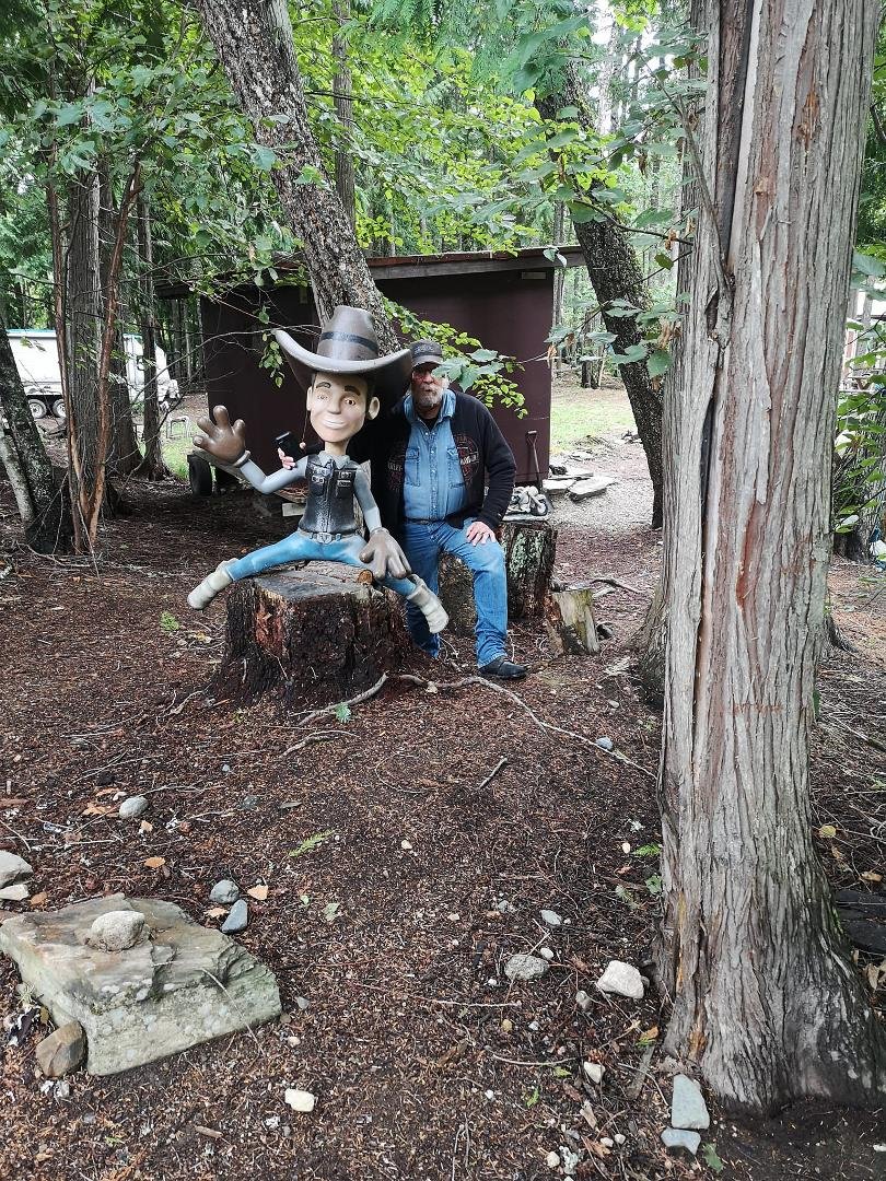 Doug Casson  got a New riding partner