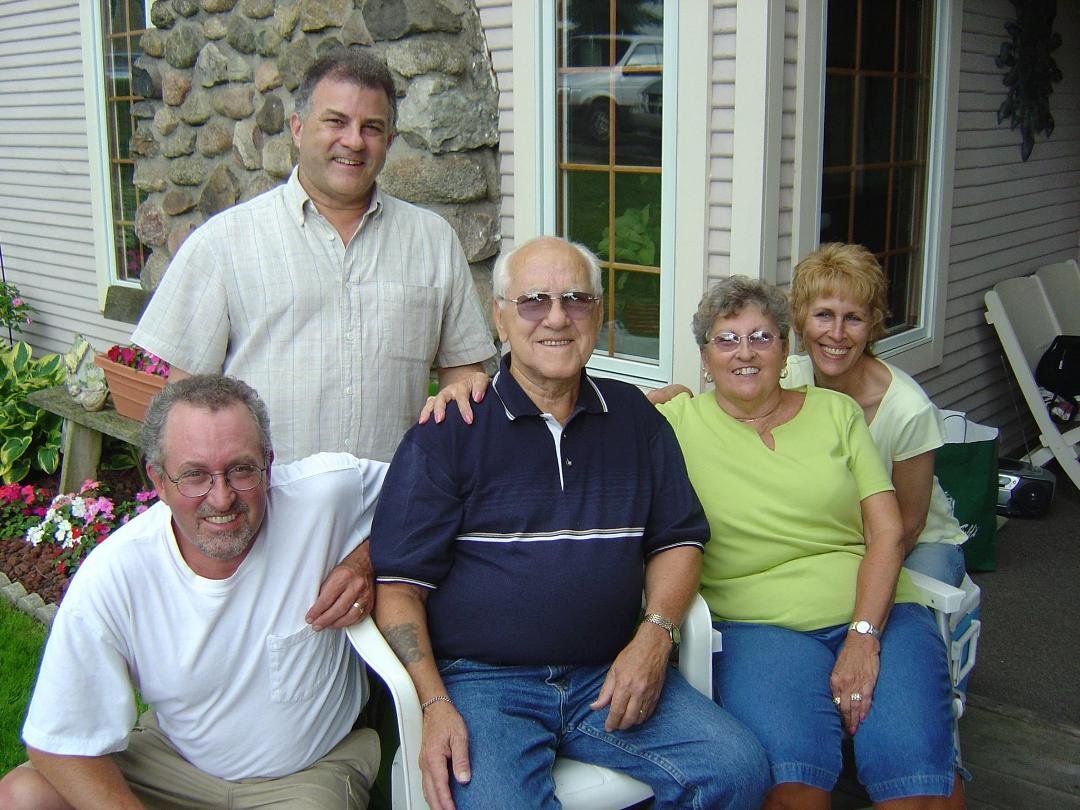 Happy National Sibling Day! Mom, Dad, sister Lori, brother Steve and I.